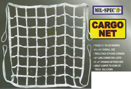 New 8ft x 8ft Cargo Nets