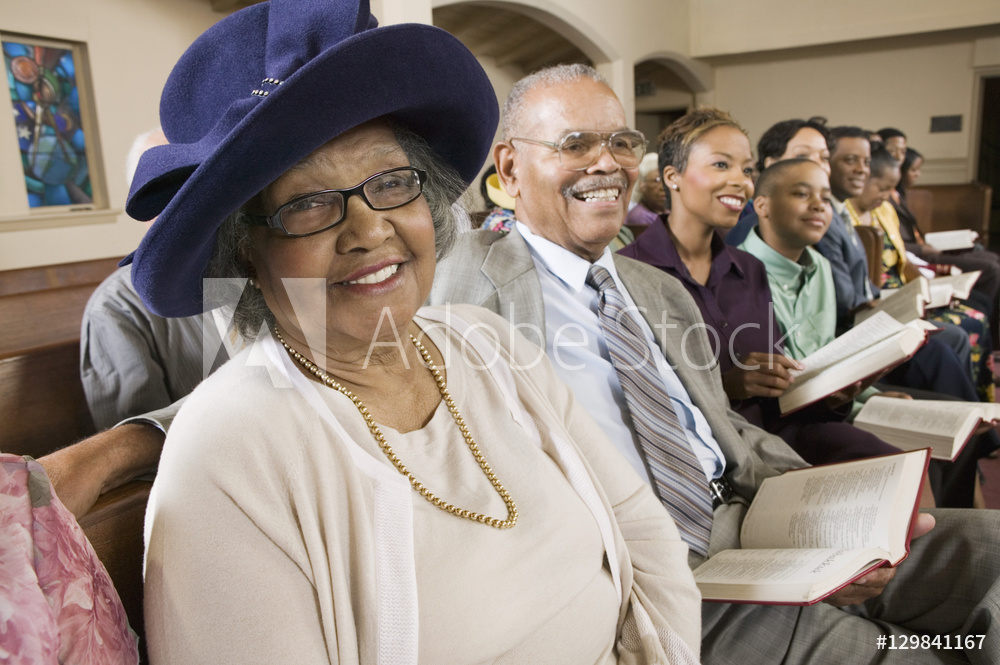Friendly parishioners
