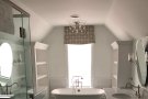 bathtub in corridor