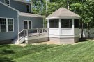 completed patio