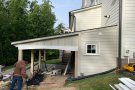 pool house side