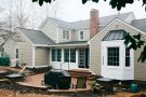 backyard and patio