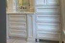 bathroom sink and cabinet