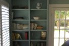 corner bookshelf