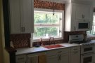 sink and cabinets