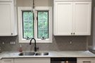 kitchen sink and cabinets