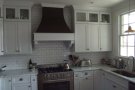 kitchen stove and cabinets