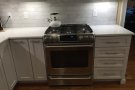 kitchen stove and drawers