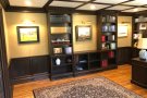 library shelves