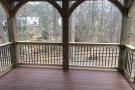 porch floor and railings