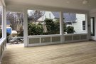 inside porch