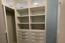 shelves and drawers
