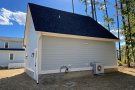 2 car garage side view