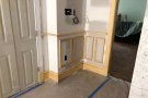bathroom wall remodel