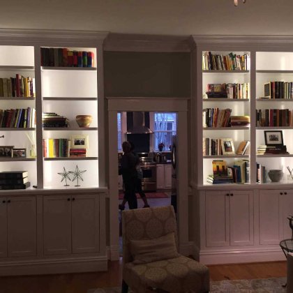 custom bookcases