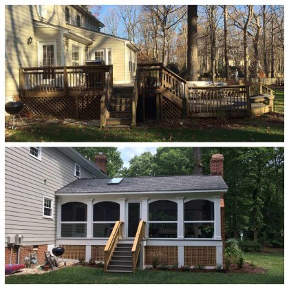 renovation before and after