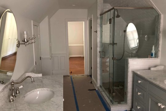 Bathroom remodel