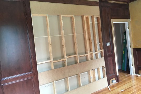 bookcase construction