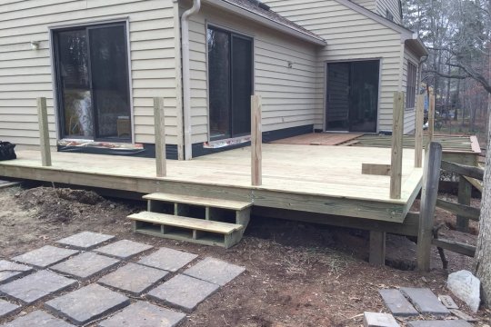 deck constrution